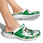 personalized boston celtics splash art crocs fashion forward