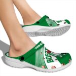 personalized boston celtics vibrant dual tone crocs fashion forward