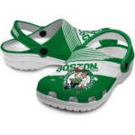 personalized boston celtics vibrant dual tone crocs fashion forward