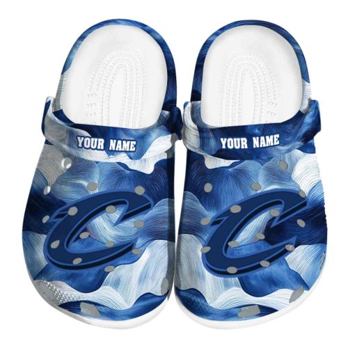 personalized cleveland cavaliers ocean waves crocs fashion forward