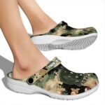 personalized golden state warriors camouflage craze crocs fashion forward
