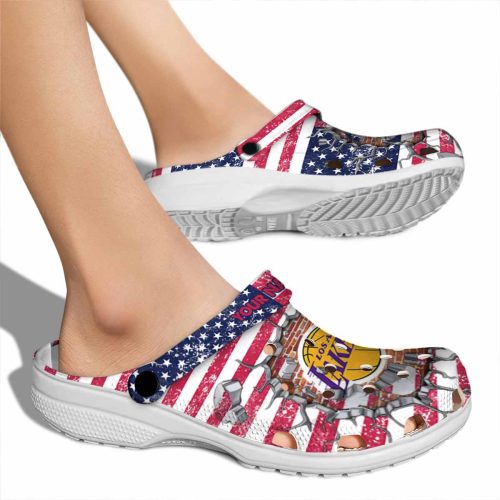 personalized los angeles lakers freedom splinter crocs new arrival