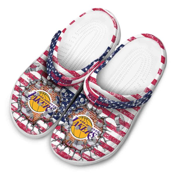personalized los angeles lakers freedom splinter crocs top rated