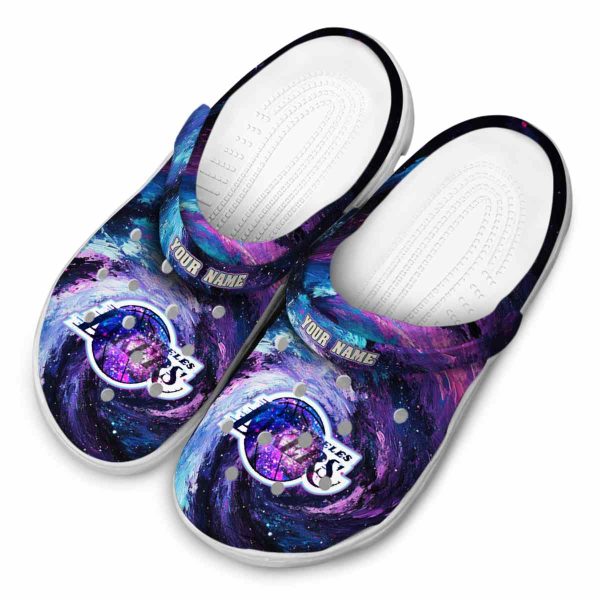 personalized los angeles lakers galaxy swirl crocs top rated