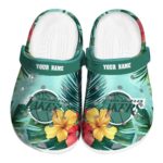 personalized los angeles lakers tropical vibes crocs fashion forward