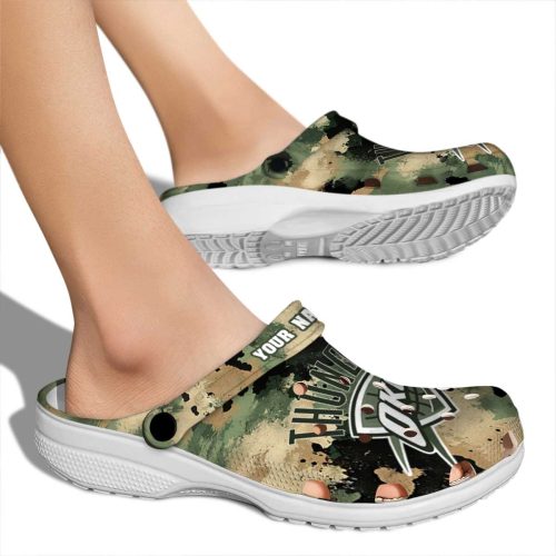 personalized oklahoma city thunder camouflage craze crocs new arrival