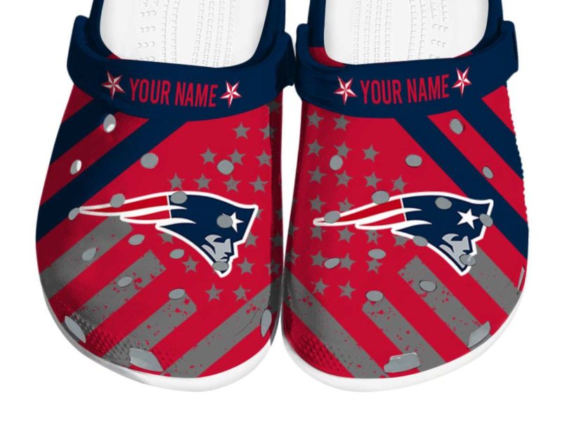 Get every touchdown with ultimate comfort from New England Patriots Crocs