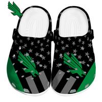 North Texas Mean Green Crocs