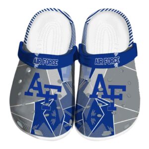 air force falcons geometric background clog best selling
