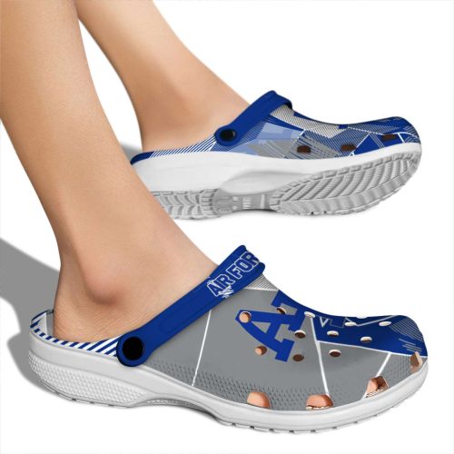 air force falcons geometric background clog fashion forward