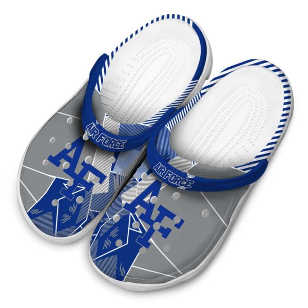 air force falcons geometric background clog latest model