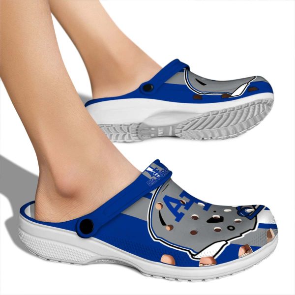 air force falcons helmet stripes clog fashion forward