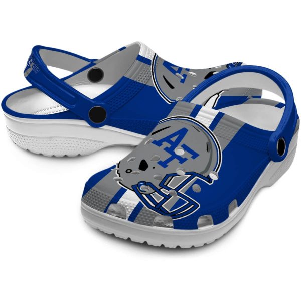 air force falcons helmet stripes clog high quality