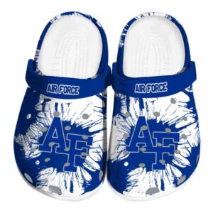 air force falcons splatter graphics clog best selling