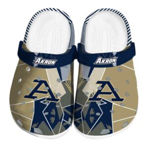 akron zips geometric background clog best selling