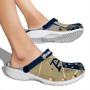 akron zips geometric background clog fashion forward