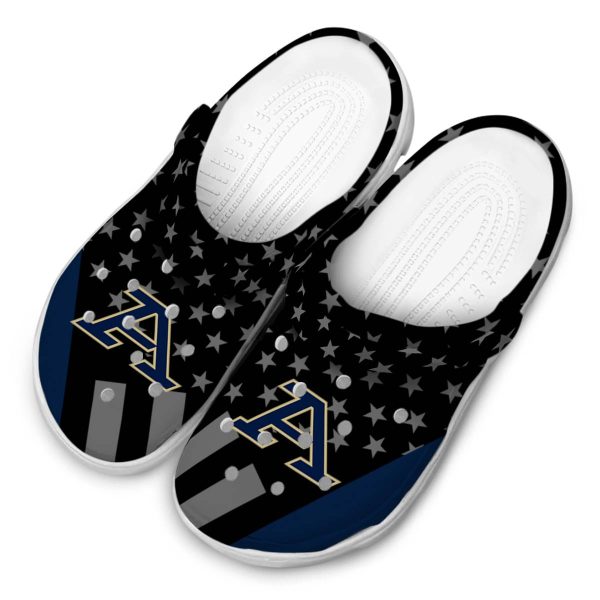 akron zips stellar stripes theme clog latest model
