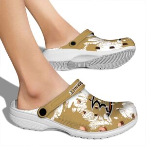 anaheim ducks splatter graphics clog fashion forward