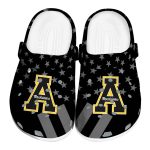 appalachian state mountaineers stellar stripes theme clog best selling