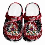 arizona coyotes radiant burst effect clog best selling