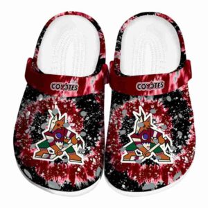 arizona coyotes radiant burst effect clog best selling