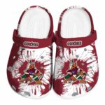 arizona coyotes splatter graphics clog best selling