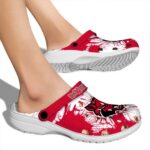 arkansas state red wolves splatter graphics clog best selling
