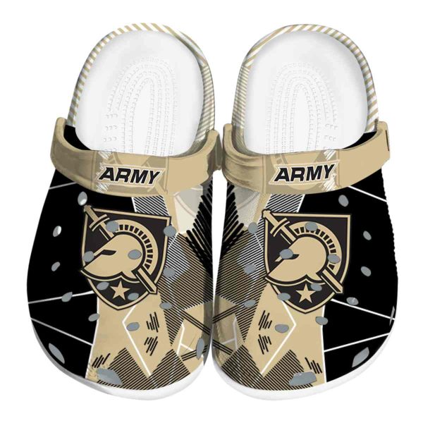 army black knights geometric background clog best selling