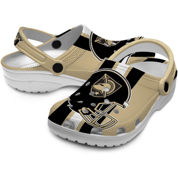 army black knights helmet stripes clog high quality