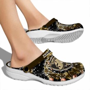 army black knights radiant burst effect clog fashion forward