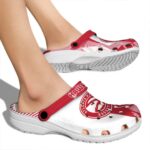 atlanta hawks geometric background clog best selling