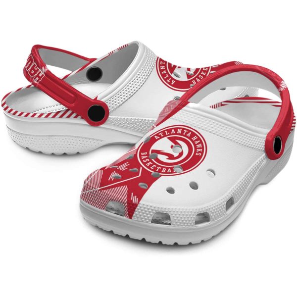 atlanta hawks geometric background clog high quality
