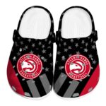 atlanta hawks stellar stripes theme clog best selling