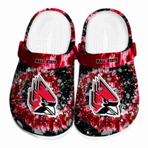 ball state cardinals radiant burst effect clog best selling