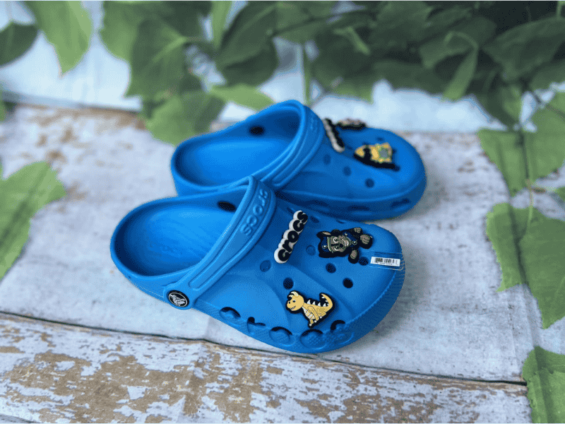 Baya Crocs has a sleeker design than the classic one