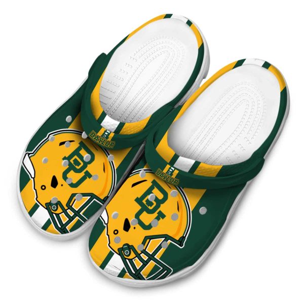 baylor bears helmet stripes clog latest model