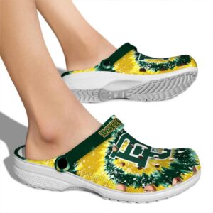 baylor bears radiant burst effect clog fashion forward