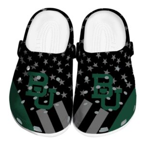 baylor bears stellar stripes theme clog best selling
