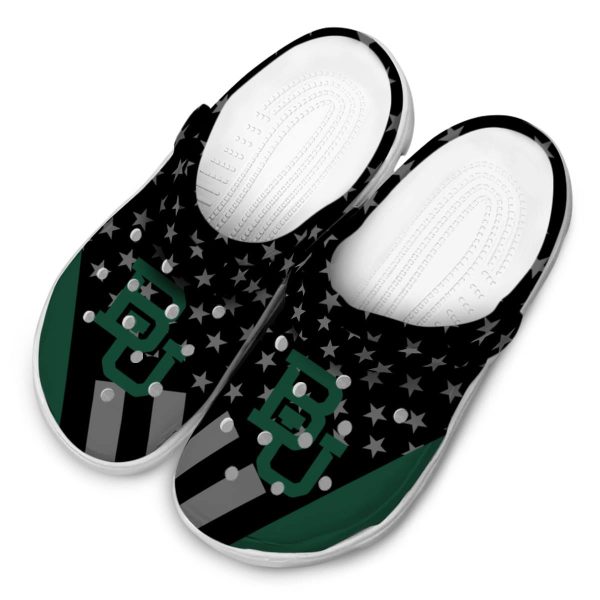 baylor bears stellar stripes theme clog latest model