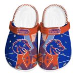 boise state broncos geometric background clog best selling