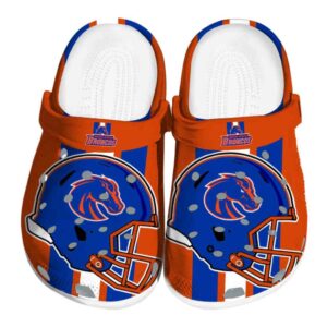 boise state broncos helmet stripes clog best selling