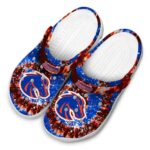 boise state broncos radiant burst effect clog best selling