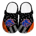 boise state broncos stellar stripes theme clog best selling