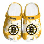 boston bruins splatter graphics clog best selling