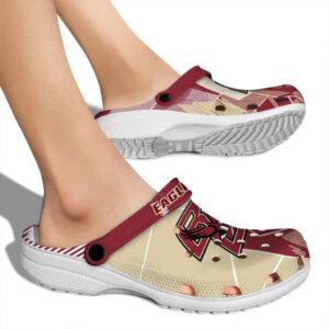 boston college eagles geometric background clog fashion forward