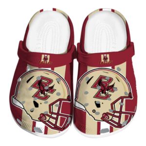 boston college eagles helmet stripes clog best selling