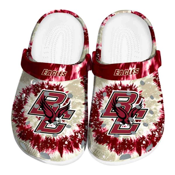 boston college eagles radiant burst effect clog best selling