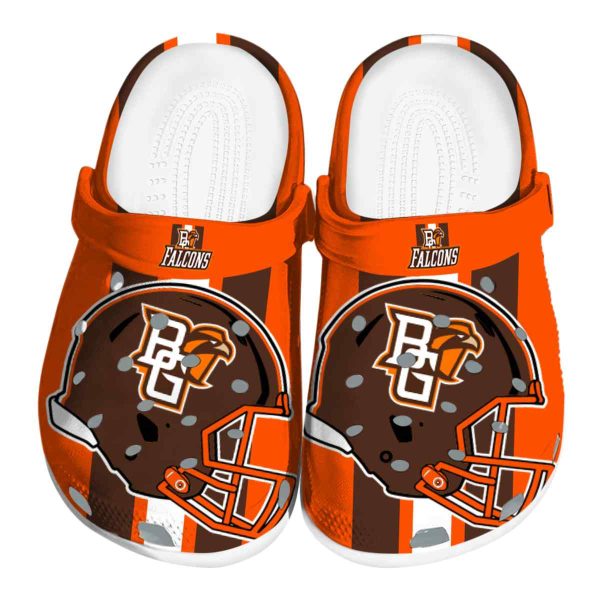 bowling green falcons helmet stripes clog best selling
