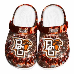 bowling green falcons radiant burst effect clog best selling