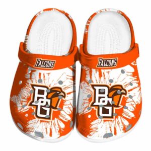 bowling green falcons splatter graphics clog best selling